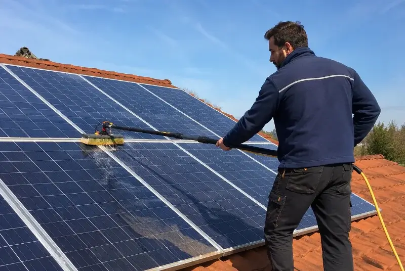 Nettoyage et entretien de panneaux solaires à Saint-Laurent-sur-Oust